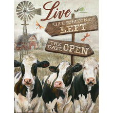 Load image into Gallery viewer, Diamond Painting - Full Round - Cattle field sign (30*40CM)
