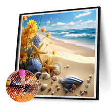 Load image into Gallery viewer, Diamond Painting - Full Round - sunflower beach (30*30CM)
