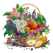 Load image into Gallery viewer, Diamond Painting - Partial Special Shaped - flower basket (30*30CM)
