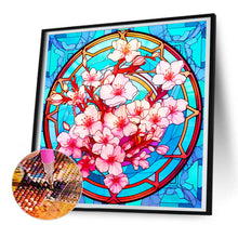 Load image into Gallery viewer, Diamond Painting - Full Round - glass art sakura (30*30CM)
