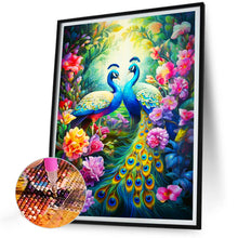 Load image into Gallery viewer, Diamond Painting - Full Round - Peacock (30*40CM)
