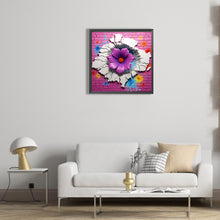 Load image into Gallery viewer, Diamond Painting - Full Round - Flowers bursting through the wall (30*30CM)

