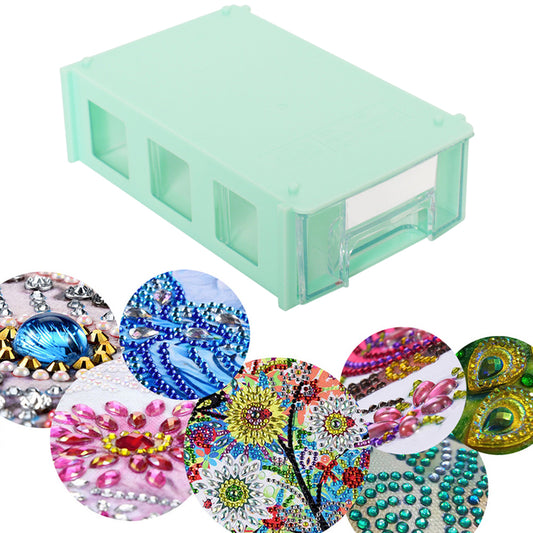 Toolbox Organizer Durable DIY for Nail Art Rhinestone Tools Beads (3)