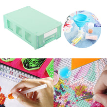 Load image into Gallery viewer, Toolbox Organizer Durable DIY for Nail Art Rhinestone Tools Beads (3)
