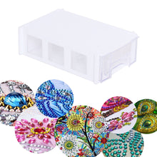 Load image into Gallery viewer, Toolbox Organizer Durable DIY for Nail Art Rhinestone Tools Beads (4)
