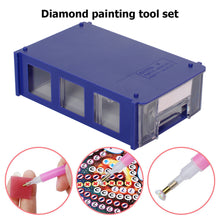 Load image into Gallery viewer, Toolbox Organizer Durable DIY for Nail Art Rhinestone Tools Beads (6)
