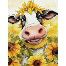 Load image into Gallery viewer, Diamond Painting - Full Round -the cow (30*40CM)
