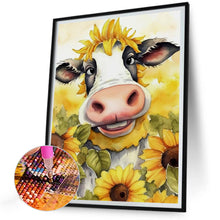 Load image into Gallery viewer, Diamond Painting - Full Round -the cow (30*40CM)
