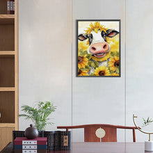 Load image into Gallery viewer, Diamond Painting - Full Round -the cow (30*40CM)
