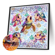 Load image into Gallery viewer, Diamond Painting - Full Round -turtle (30*30CM)
