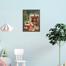 Load image into Gallery viewer, Diamond Painting - Full Round -kitten (30*40CM)
