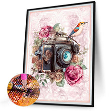 Load image into Gallery viewer, Diamond Painting - Full Round -bird and camera (30*40CM)
