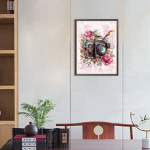 Load image into Gallery viewer, Diamond Painting - Full Round -bird and camera (30*40CM)

