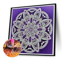 Load image into Gallery viewer, Diamond Painting - Partial Special Shaped -mandala (30*30CM)
