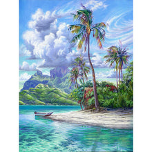 Load image into Gallery viewer, Diamond Painting - Full Round -beach spray (30*40CM)
