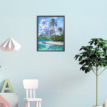 Load image into Gallery viewer, Diamond Painting - Full Round -beach spray (30*40CM)
