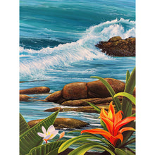 Load image into Gallery viewer, Diamond Painting - Full Round -beach spray (30*40CM)
