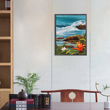 Load image into Gallery viewer, Diamond Painting - Full Round -beach spray (30*40CM)
