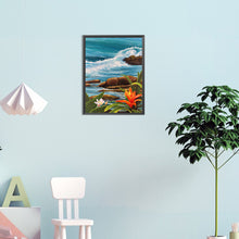 Load image into Gallery viewer, Diamond Painting - Full Round -beach spray (30*40CM)
