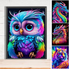 Load image into Gallery viewer, 4pcs Diamond Painting Set - color animals (30*40CM)
