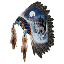 Load image into Gallery viewer, 4pcs Diamond Painting Set - native american headgear (30*40CM)
