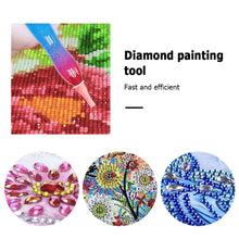 Load image into Gallery viewer, Diamond Stylus Pen Art Dotting Pen Threaded Spotting Pen (Starry Red)
