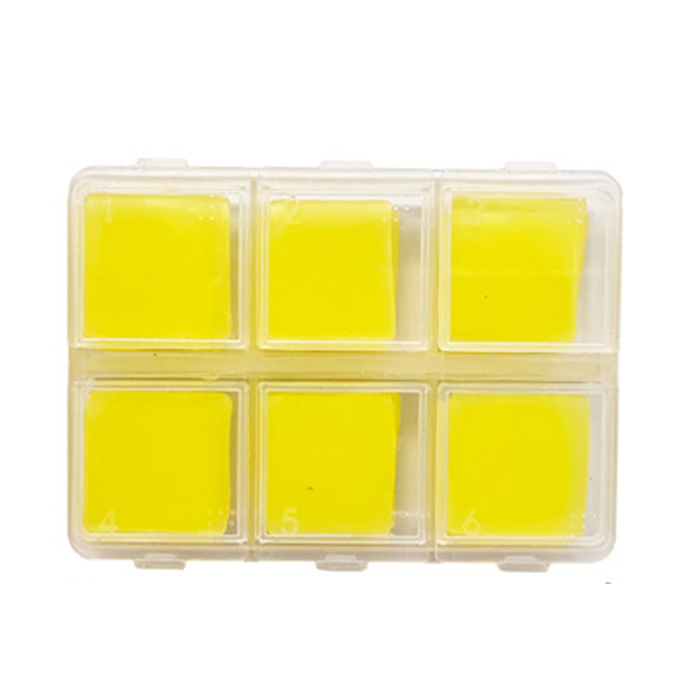 DIY Diamond Painting Wax 2x2cm 30pcs Glue Clay Wax Tool Set(Yellow)