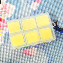 Load image into Gallery viewer, DIY Diamond Painting Wax 2x2cm 30pcs Glue Clay Wax Tool Set(Yellow)
