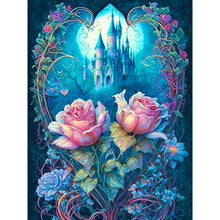 Load image into Gallery viewer, Diamond Painting - Full Round - roses and castles (30*40CM)
