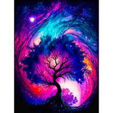 Load image into Gallery viewer, Diamond Painting - Full Round - dream tree (30*40CM)
