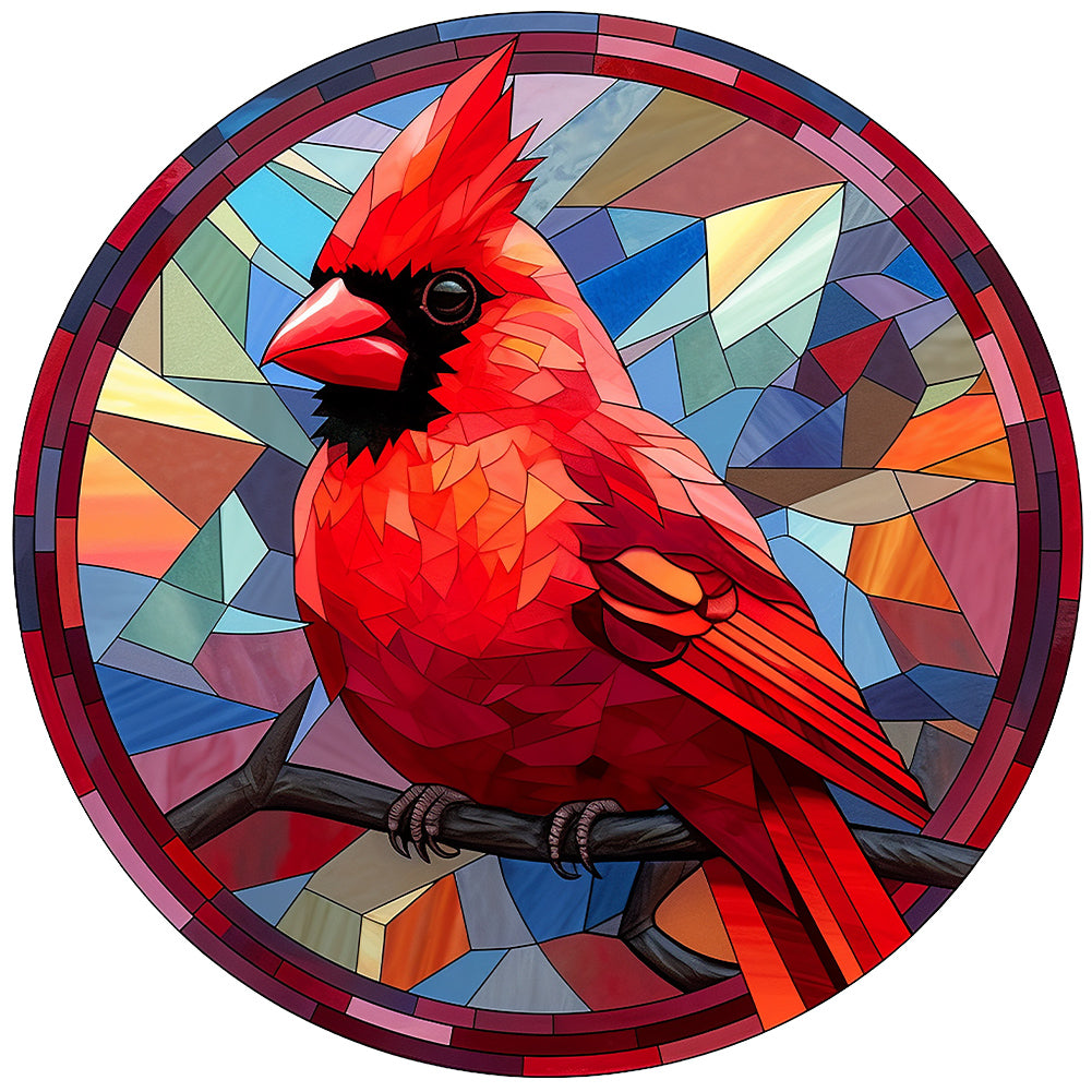 Diamond Painting - Full Round -Cardinal Glass Art (30*30CM)