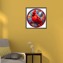 Load image into Gallery viewer, Diamond Painting - Full Round -Cardinal Glass Art (30*30CM)
