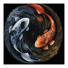 Load image into Gallery viewer, 4pcs Diamond Painting Set - Yin and Yang chart of individual animals (30*30CM)
