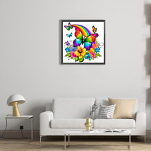 Load image into Gallery viewer, Diamond Painting - Full Round - rainbow butterfly (30*30CM)
