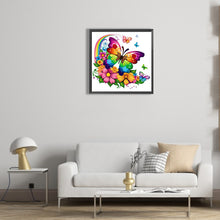 Load image into Gallery viewer, Diamond Painting - Full Round - rainbow butterfly (30*30CM)
