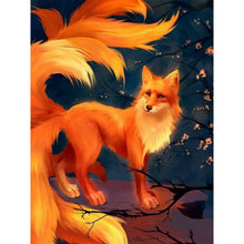 Load image into Gallery viewer, Diamond Painting - Full Round - nine-tailed fox (30*40CM)
