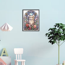 Load image into Gallery viewer, Diamond Painting - Full Round - noble cat (30*40CM)
