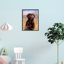 Load image into Gallery viewer, Diamond Painting - Full Round - lawn puppy (30*40CM)
