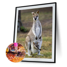 Load image into Gallery viewer, Diamond Painting - Full Round - parent-child kangaroo (30*40CM)
