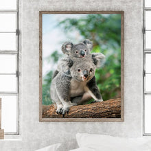 Load image into Gallery viewer, Diamond Painting - Full Round - parent-child koala (30*40CM)
