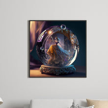 Load image into Gallery viewer, 4pcs Diamond Painting Set - crystal ball princess (40*40CM)

