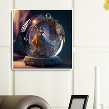 Load image into Gallery viewer, 4pcs Diamond Painting Set - crystal ball princess (40*40CM)
