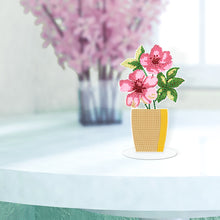 Load image into Gallery viewer, DIY Point Drilling Ornament Handmade Acrylic Mosaic Diamond Art Flower Kids Gift
