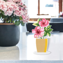 Load image into Gallery viewer, DIY Point Drilling Ornament Handmade Acrylic Mosaic Diamond Art Flower Kids Gift
