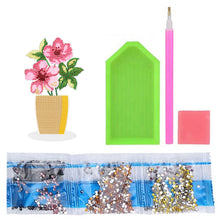 Load image into Gallery viewer, DIY Point Drilling Ornament Handmade Acrylic Mosaic Diamond Art Flower Kids Gift
