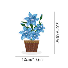 Load image into Gallery viewer, DIY Point Drilling Ornament Handmade Acrylic Mosaic Diamond Art Flower Kids Gift
