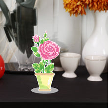 Load image into Gallery viewer, DIY Point Drilling Ornament Handmade Acrylic Mosaic Diamond Art Flower Kids Gift
