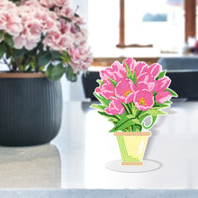 Load image into Gallery viewer, DIY Point Drilling Ornament Handmade Acrylic Mosaic Diamond Art Flower Kids Gift
