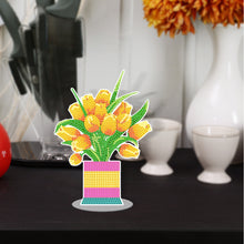 Load image into Gallery viewer, DIY Point Drilling Ornament Handmade Acrylic Mosaic Diamond Art Flower Kids Gift
