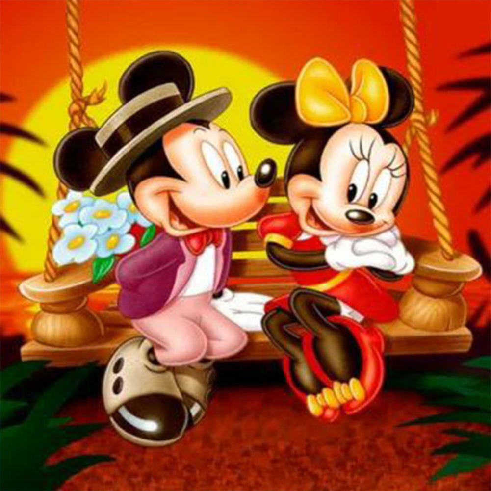 Diamond Painting - Full Round - disney mickey mouse (30*30CM)
